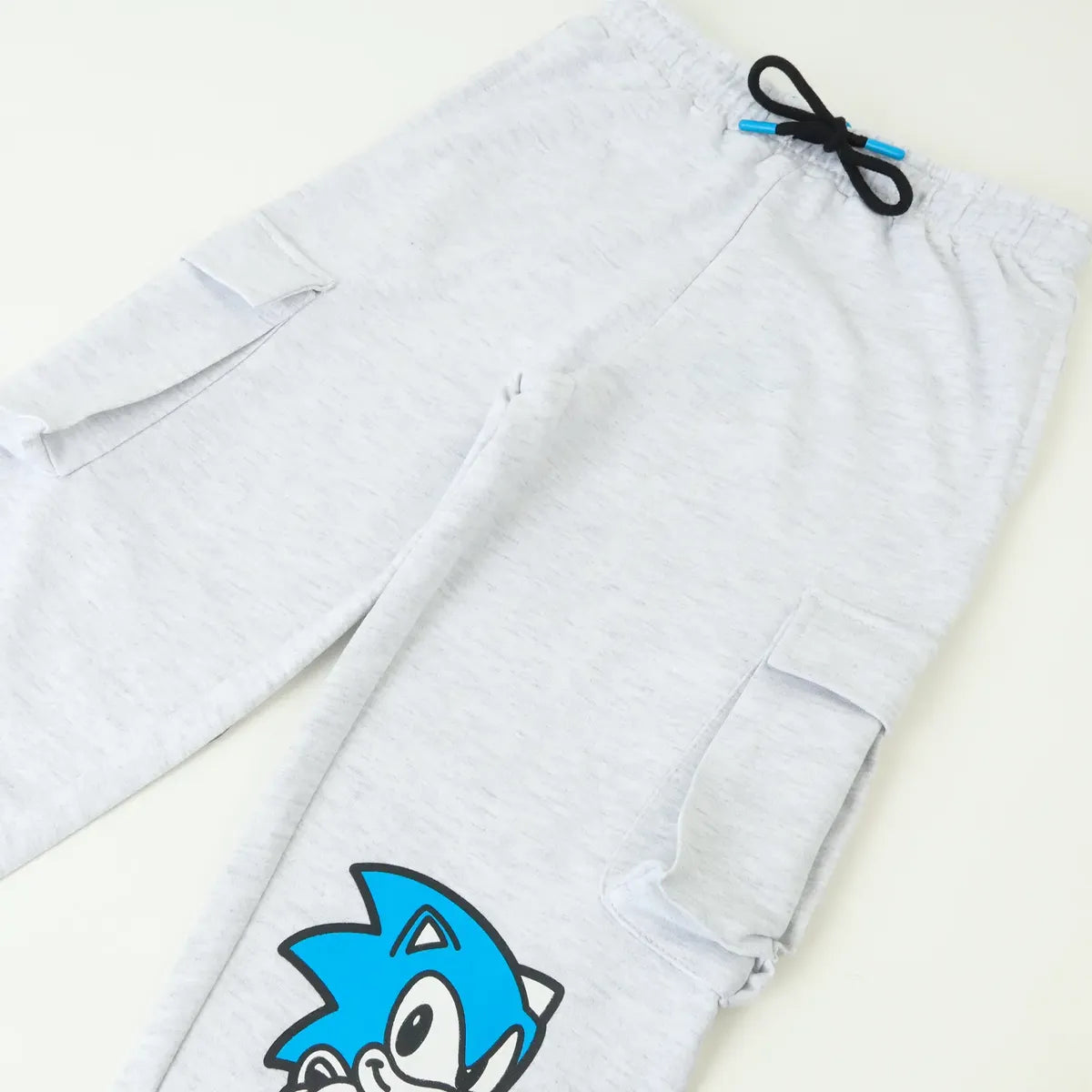 Pantalón Buzo Niño Grafiti Gris