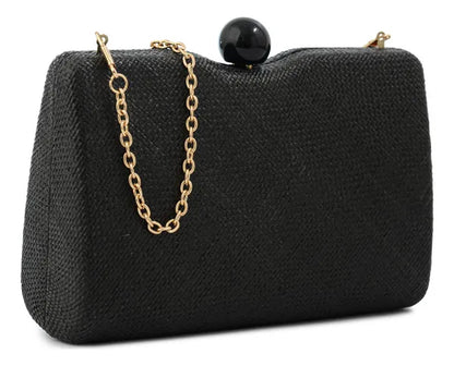 Cartera Mujer Fiesta Isaura Pequeña Negro