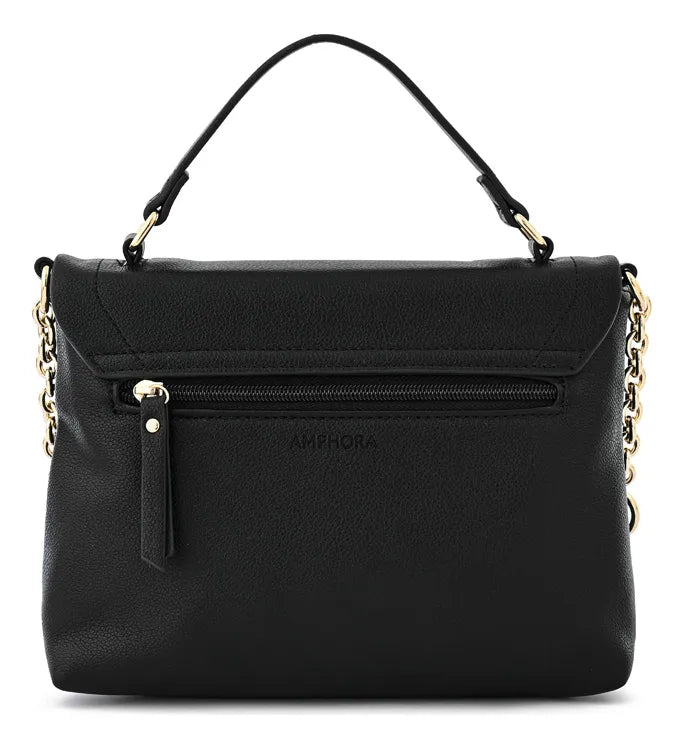 Cartera Mujer Bandolera Mediana Thais Negro