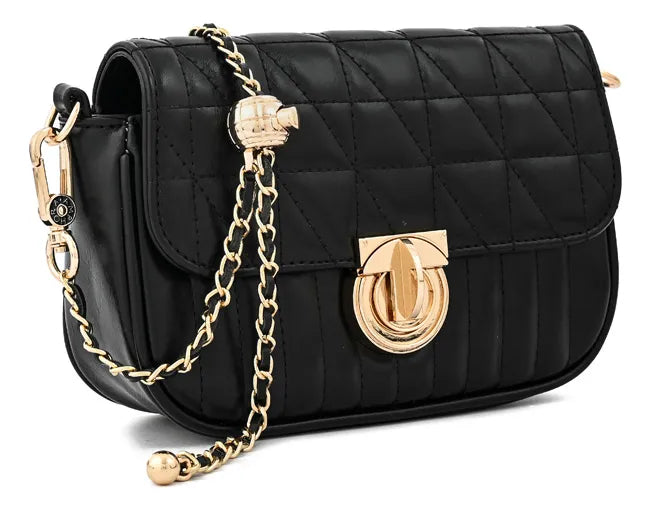 Cartera Mujer Bandolera Pequeña Airla Negro