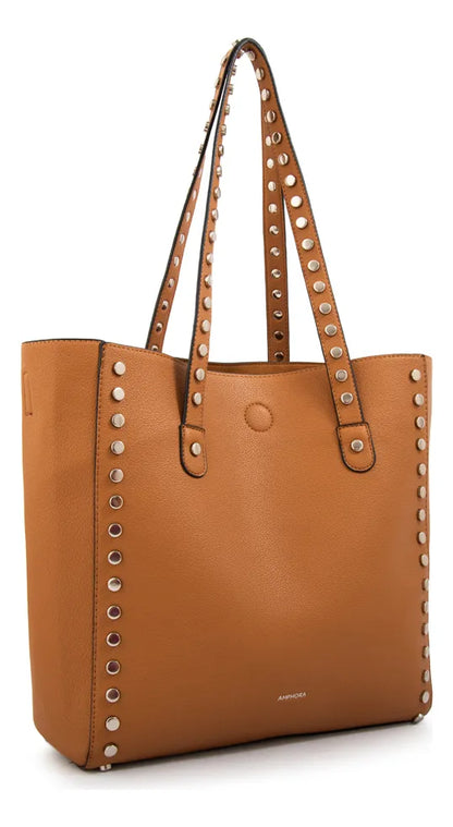 Cartera Mujer Dos Asas Eloisse Grande Negro