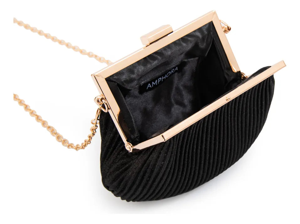 Cartera Mujer Fiesta Doris Pequeña Negro