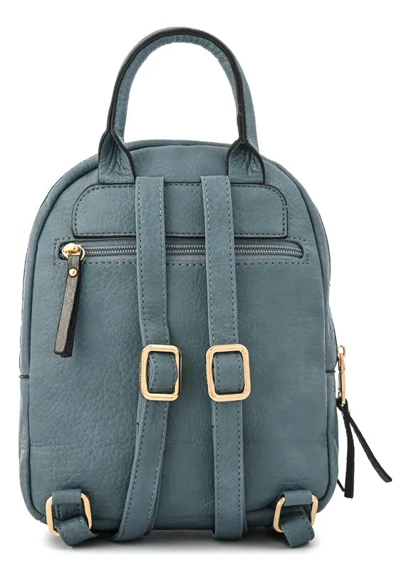 Mochila Mujer Pequeña Catriel Denim