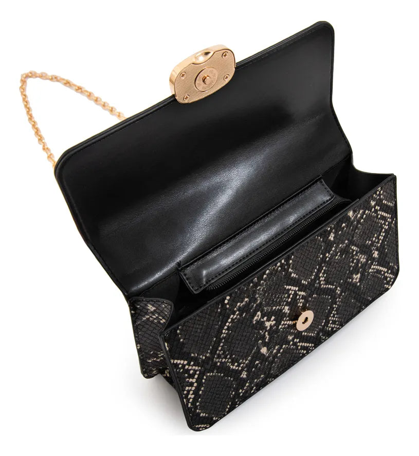 Cartera Mujer Fiesta Beliza Pequeña Negro