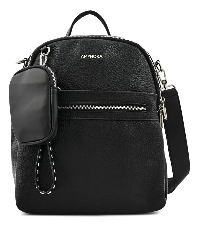 Mochila Mujer Grande Deva Negro