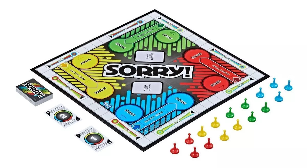 Juego de mesa Sorry! Hasbro Clasico Estrategia +6