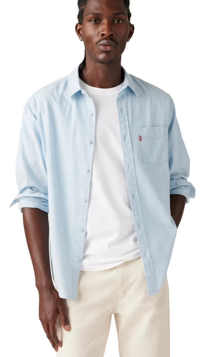 camisa-hombre-classic-standard-celeste-