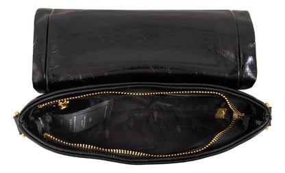 Cartera Bandolera con tapa gilly pequeña negro