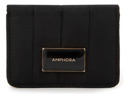 Tarjetero Mujer Pequeña Japon Negro