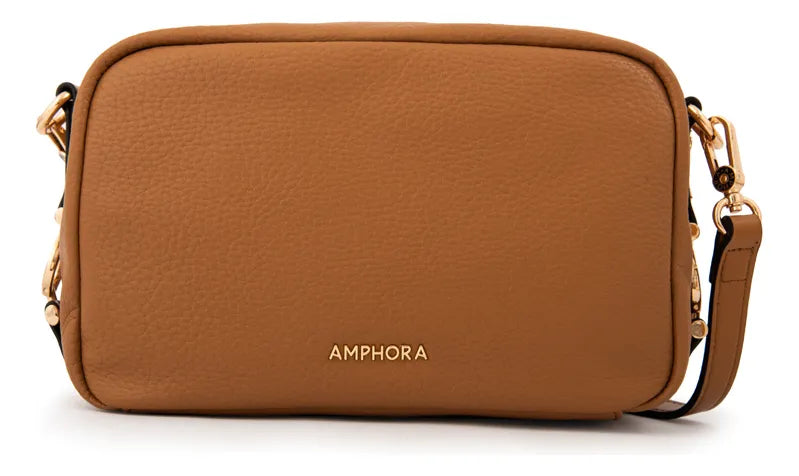 Cartera Mujer Bandolera Eugenia Pequeña Camel