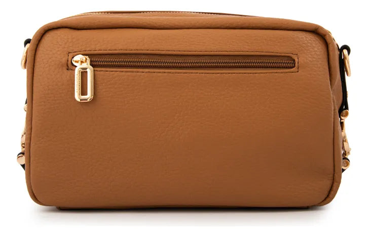 Cartera Mujer Bandolera Eugenia Pequeña Camel