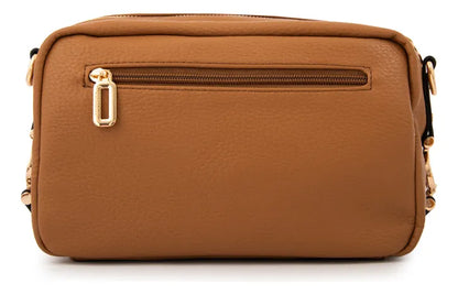 Cartera Mujer Bandolera Eugenia Pequeña Camel