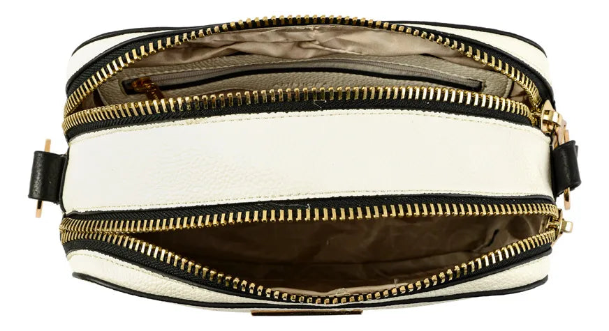 Cartera Mujer Bandolera Mediana Keyden Blanco