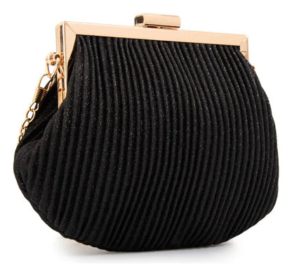 Cartera Mujer Fiesta Doris Pequeña Negro