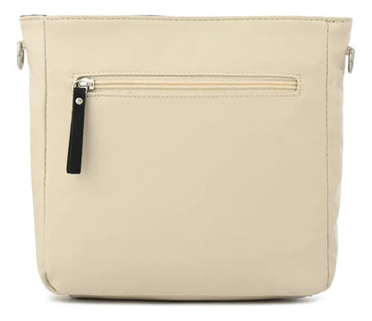 Cartera Mujer Bandolera Mediana Janelle Beige