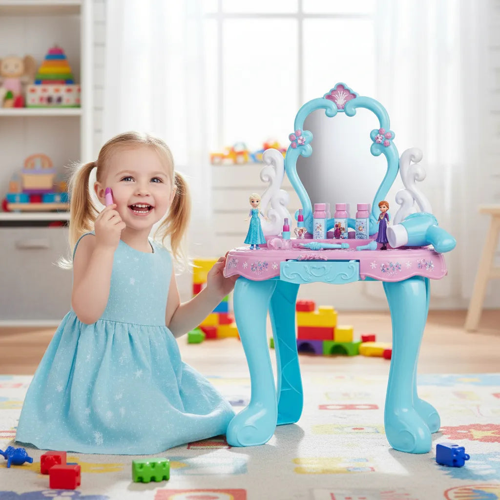 Set De Belleza Frozen Vanity Magico