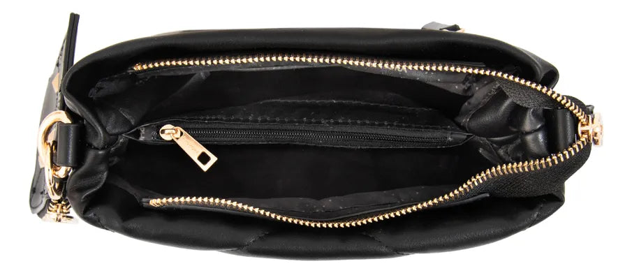 Cartera Mujer Bandolera Keny Pequeña Negro Especial