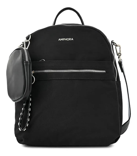 Mochila Mujer Grande Deva Negro Especial