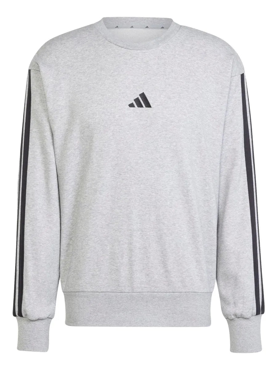 Polerón Hombre Training 3 Líneas Gris