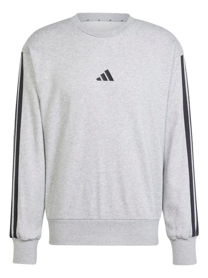 Polerón Hombre Training 3 Líneas Gris