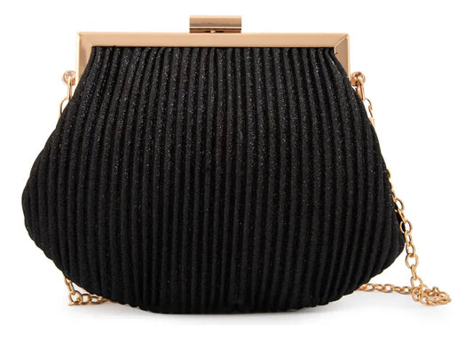 Cartera Mujer Fiesta Doris Pequeña Negro