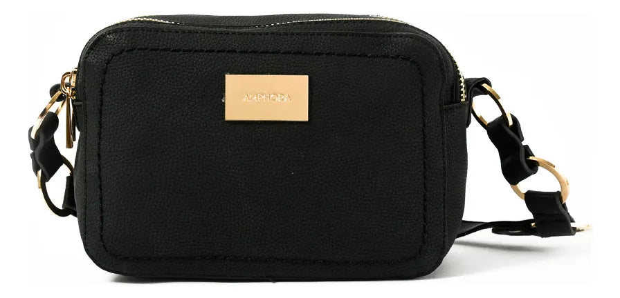 Cartera Mujer Bandolera Mediana Keyden Negro