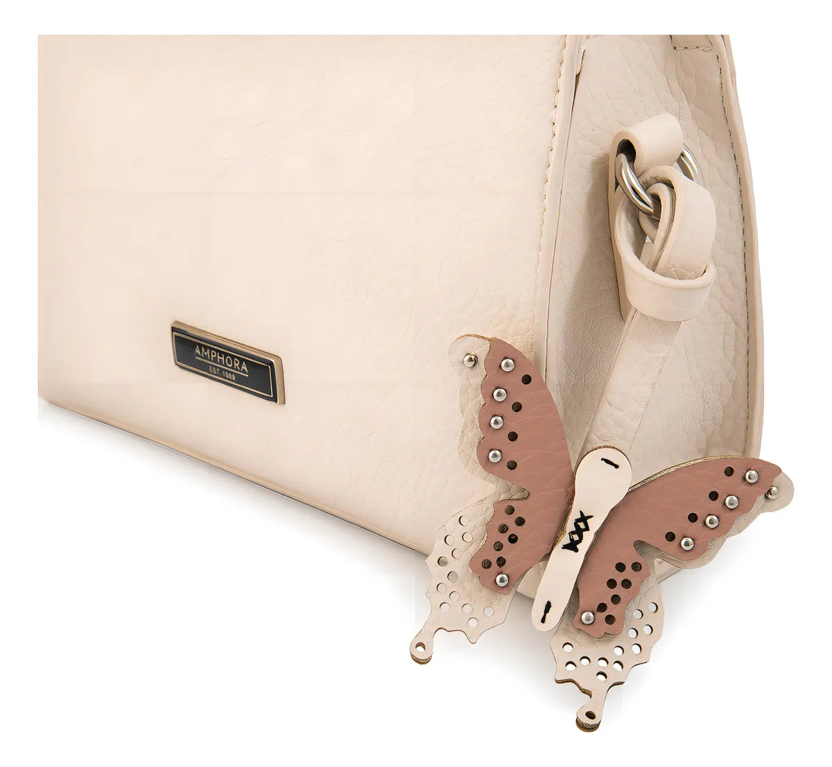 Cartera Mujer Bandolera Maripi Pequeña Blanco Crudo