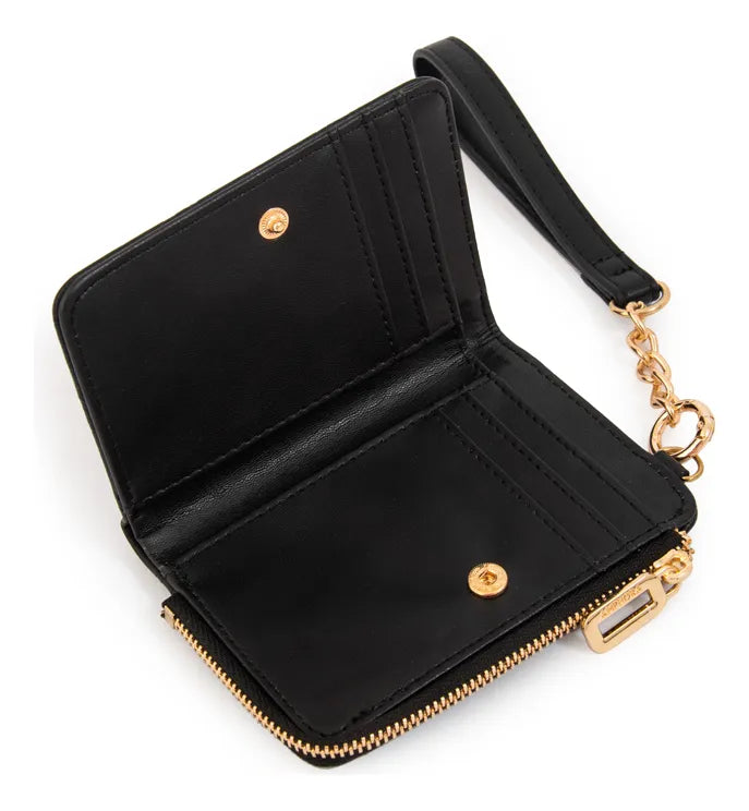 Billetera Mujer Pequeña Suiza Negro