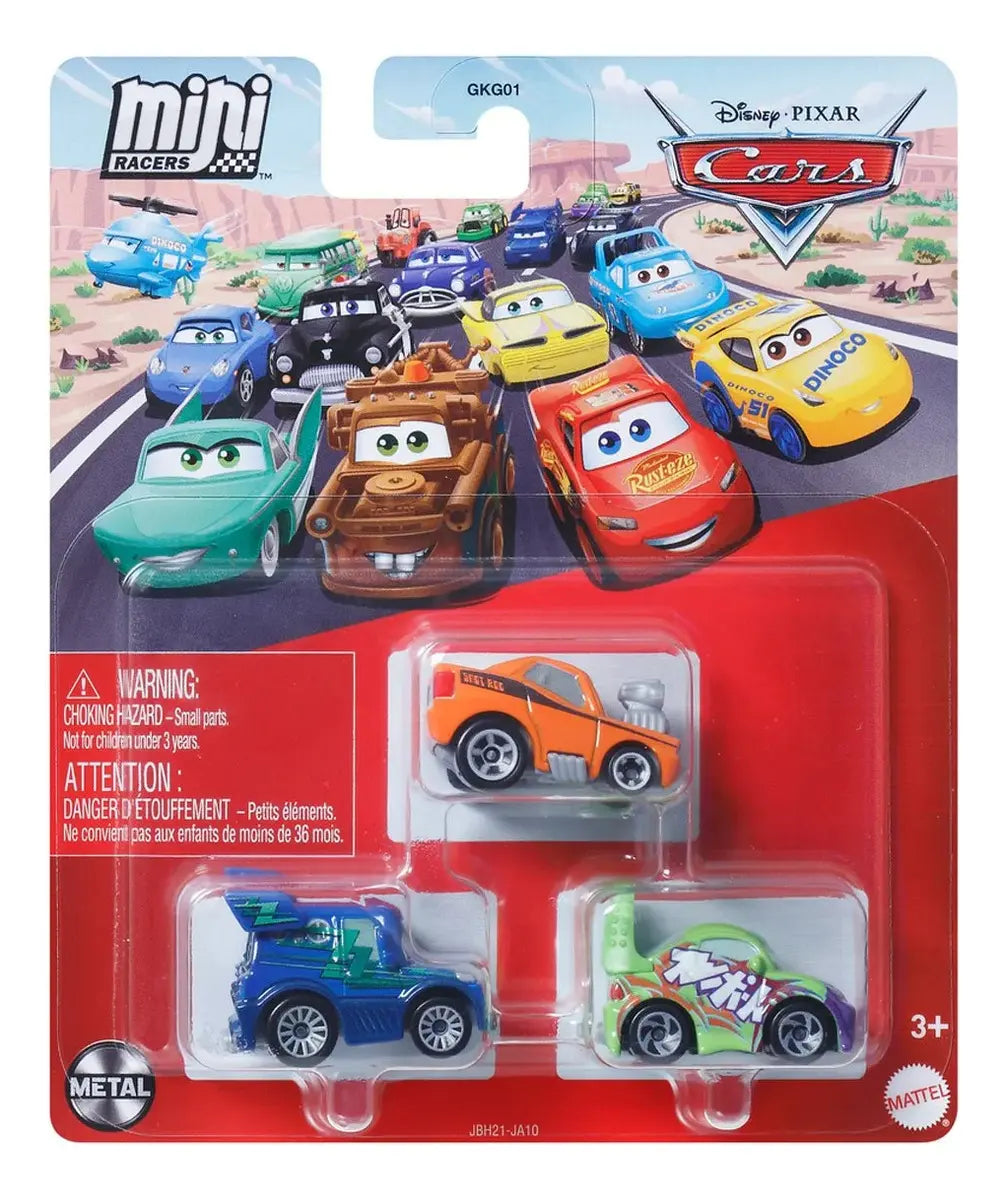 Mini Racers Cars Modelos Dj, Snot Rod Y Wingo