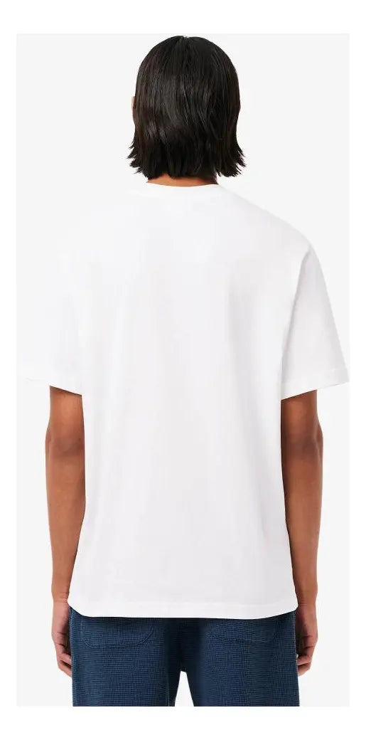 Polera Hombre Crew Neck Regular Fit Blanca