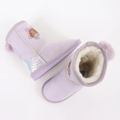 Bota Niña Chiporro Lentejuelas Skye Morado
