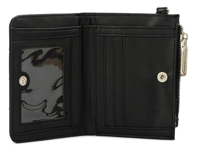 Billetera Mujer Dean Pequeña Negro