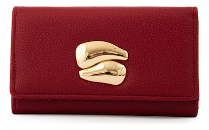 Billetera Mujer Mediana Lizet Rojo