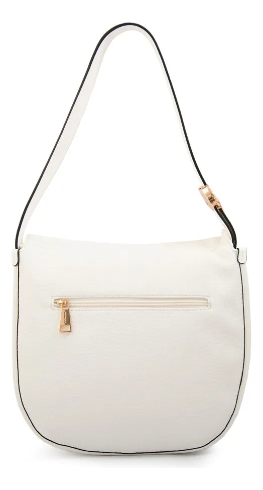 Cartera Mujer Bandolera Penelope Mediana Blanco
