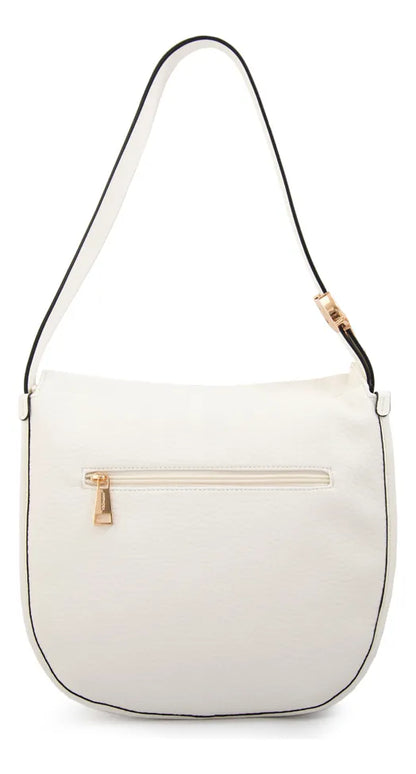Cartera Mujer Bandolera Penelope Mediana Blanco