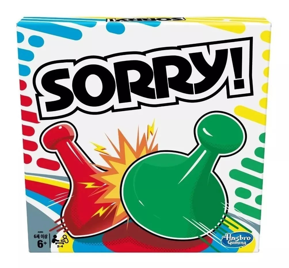 Juego de mesa Sorry! Hasbro Clasico Estrategia +6