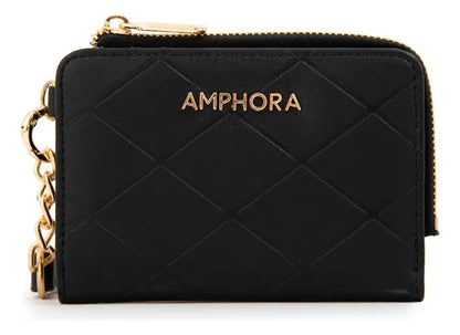 Billetera Mujer Pequeña Suiza Negro