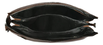 Cartera Mujer Bandolera Pequeña Pariz Café Oscuro