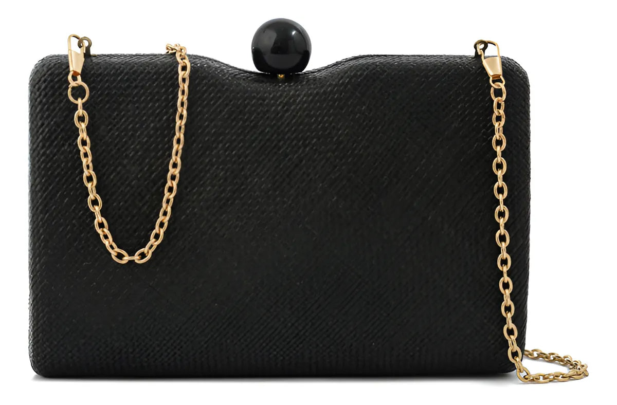 Cartera Mujer Fiesta Isaura Pequeña Negro