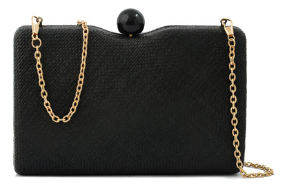 Cartera Mujer Fiesta Isaura Pequeña Negro