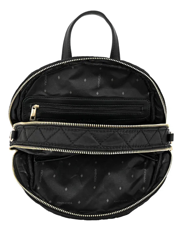 Mochila Mujer Mediana Bugi Negro