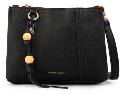 Cartera Mujer Bandolera Valeria Pequeña Negro