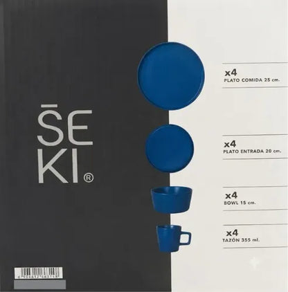 Set De Vajilla Seki 16 Piezas Stonewar