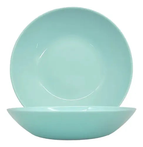 Set 6 Platos Hondos Luminarc Diwali Turquesa P2019