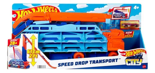 Hot Wheels City Transportador Caída Rápida Pista
