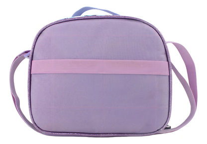 Mochila Moster High Set Lonchera + Estuche Niña Violeta