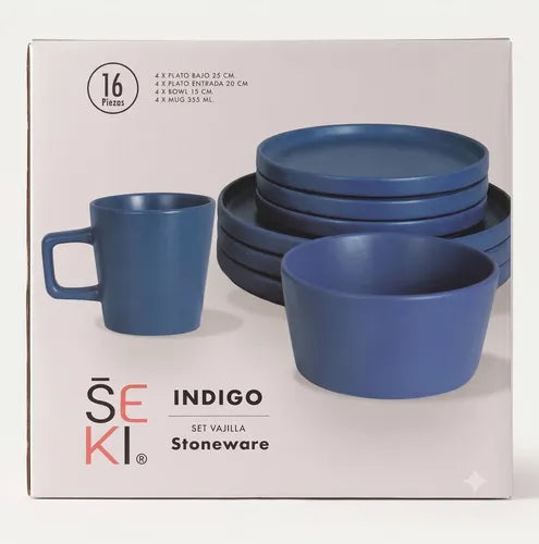 Set De Vajilla Seki 16 Piezas Stonewar