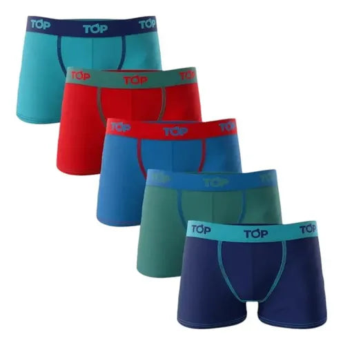Pack 5 Boxer Algodón Niño Multicolor C6