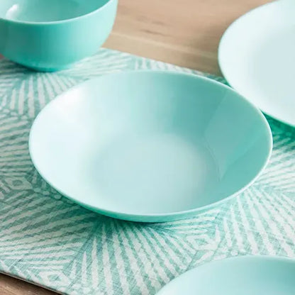 Set 6 Platos Hondos Luminarc Diwali Turquesa P2019