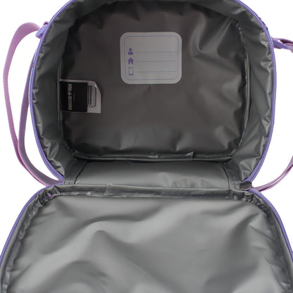 Mochila Moster High Set Lonchera + Estuche Niña Violeta